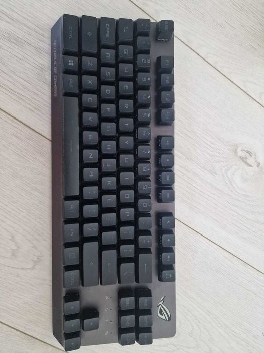 Tastatura gaming mecanica Asus ROG Strix Scope RX TKL Wireless Deluxe