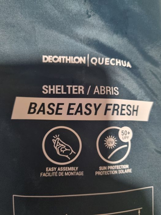 Adapost montare rapida cu protectie solara