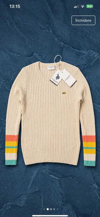 Pulover Polo trandafiriu