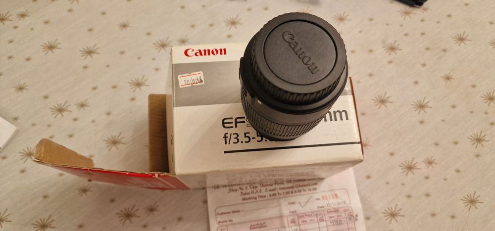 Объектив для фотоаппарата СANON EOS 600D