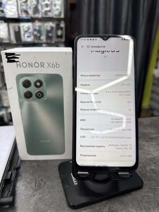 Honor x6b 256gb