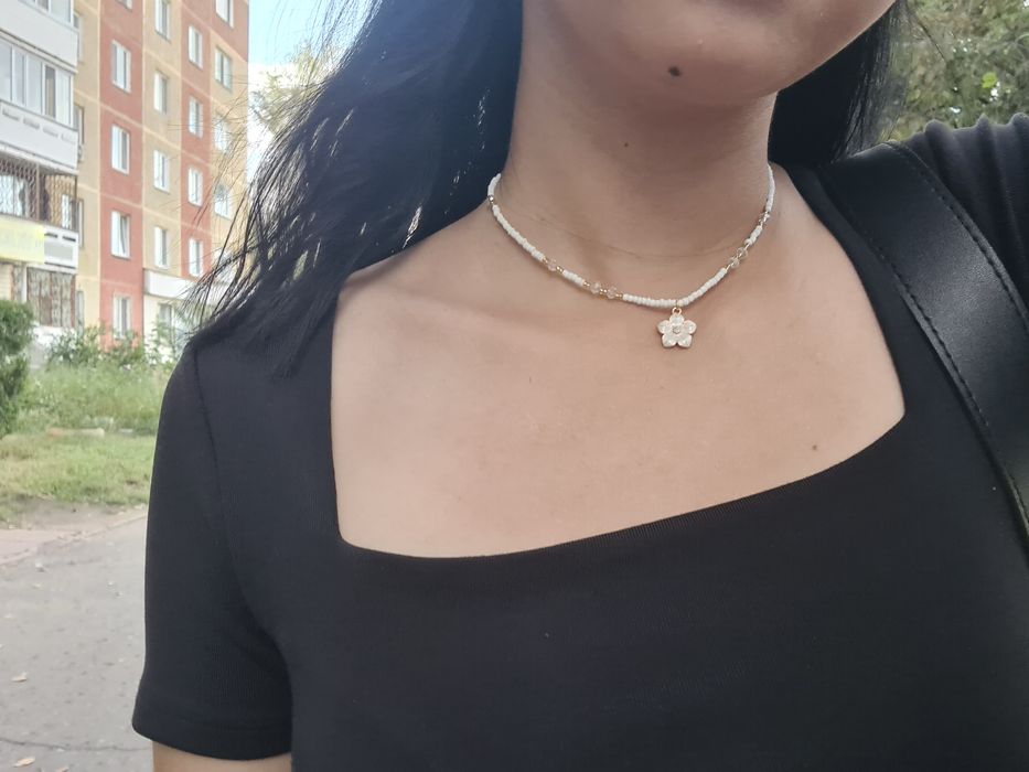 Ожерелье из бисера