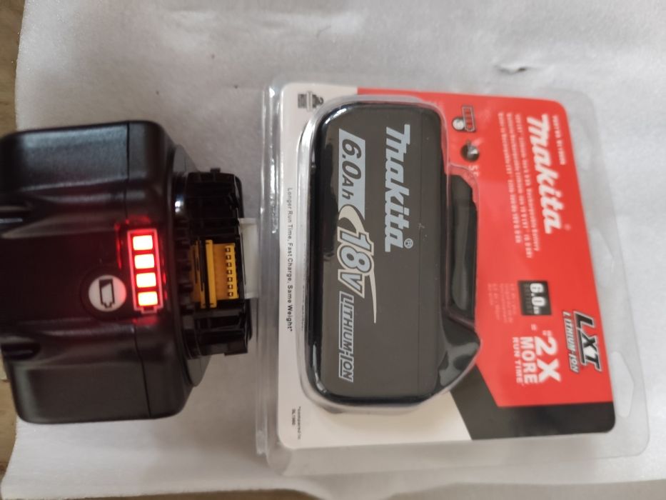 Acumulator baterie tip makita 18 v 6 ah nou,bl1860,bl1850,bl1840,1830