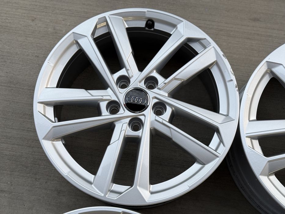 4бр. ПОЧТИ НОВИ 17” ОРИГИНАЛНИ Джанти 5х112 за -AUDI/VW/SEAT/SKODA/VAG- 6,5Jx17H2, ET43
