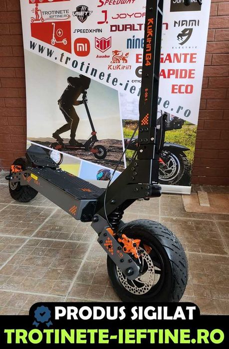 SCOOTER electric KUKIRIN G4 2000W 60V20Ah 70km/h, NOUA 2024