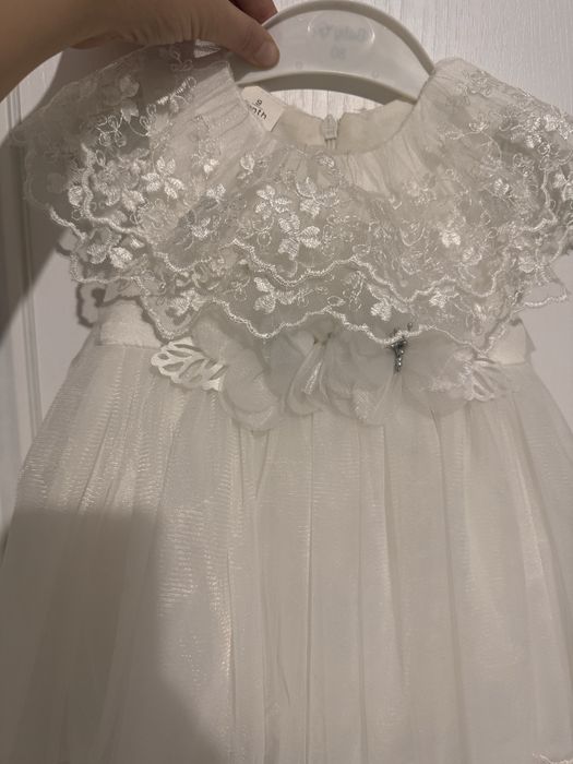 Платье белое детское