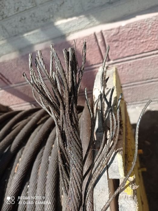 Трос бухтами можна метраж