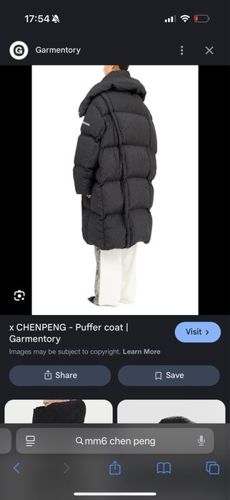 Пуховик MM6 Margiela оригинал