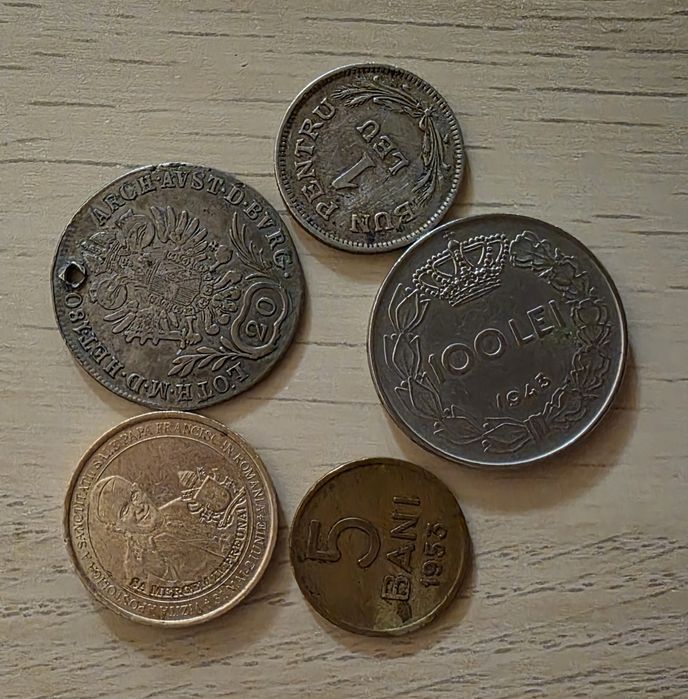 Colecție monezi și bancnote(se vând integral)