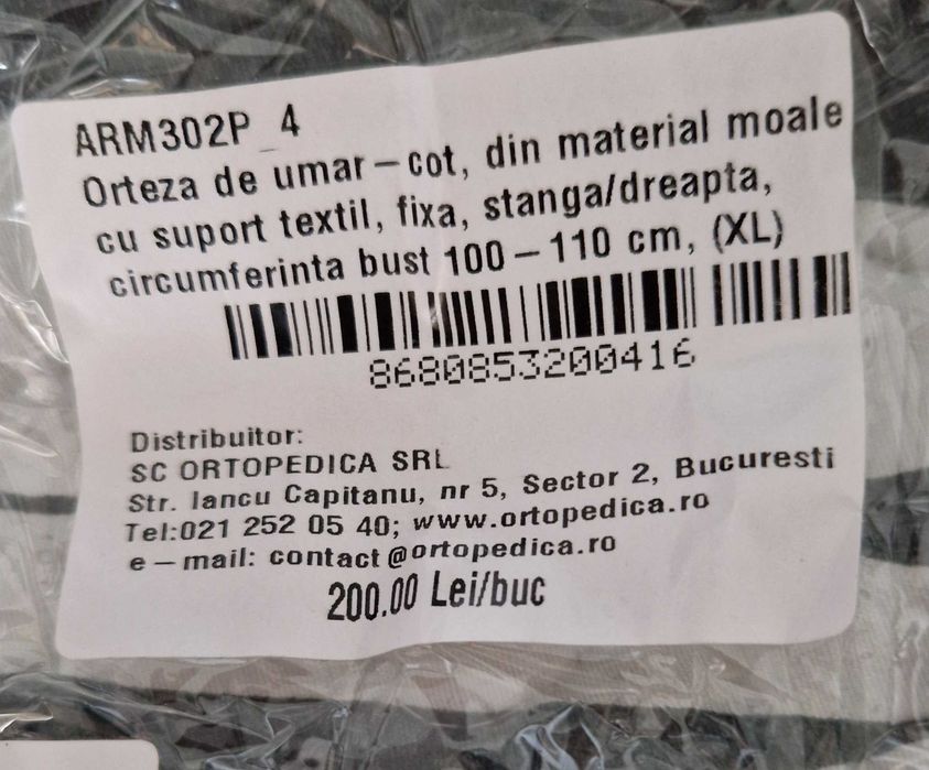 Orteza umar -cot