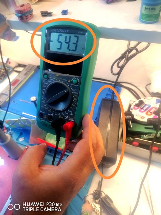 Alimentator acumulator  54.6v 2A barell 5.5  2.1 nou sigilat xiaomi 4 Ultra gen2