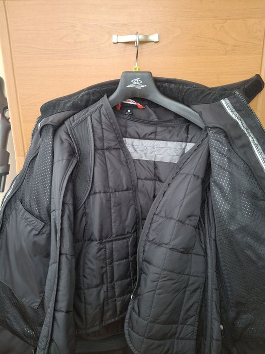 Текстилно мото яке и панталон