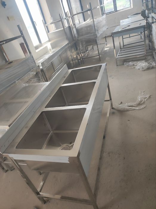 Мойка стол стилаж