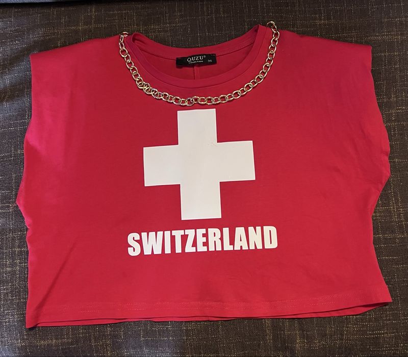 Футболка " Швейцария" 36 размер