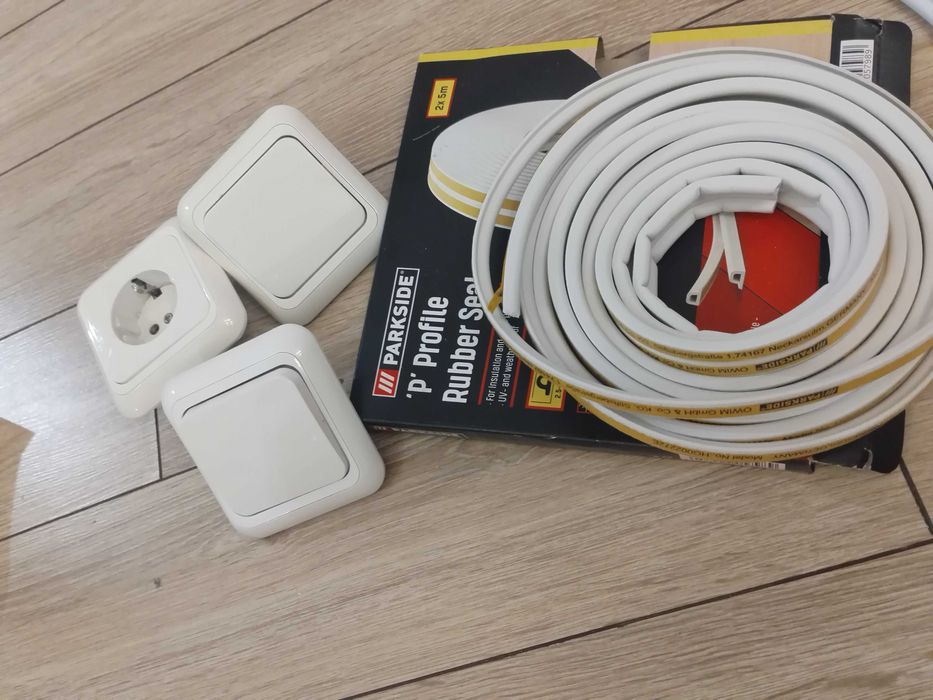 Разклонител, Контакти,ключове и уплътнител за 22лв всичко