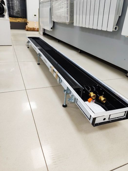 VERANO Внутрипольный  Конвектор  из Польши., без вентилятора ,7.5/25/1