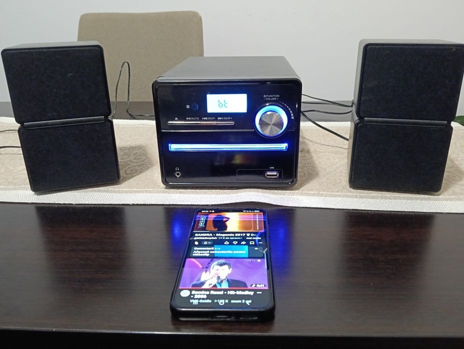 Minisystem audio+Bluetooth+usb