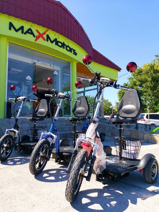 Електрически Триколки с задно задвижване 1200W MaxMotors А3+