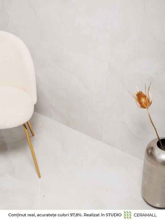 Gresie Corsica White 60x120 Lucioasa