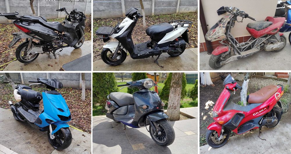 Piese dezmembrari scutere Aprilia Gilera Piaggio Yamaha Kymco Malaguti