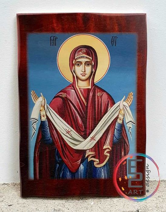 Икони, печат на снимки върху дърво, канава и др.