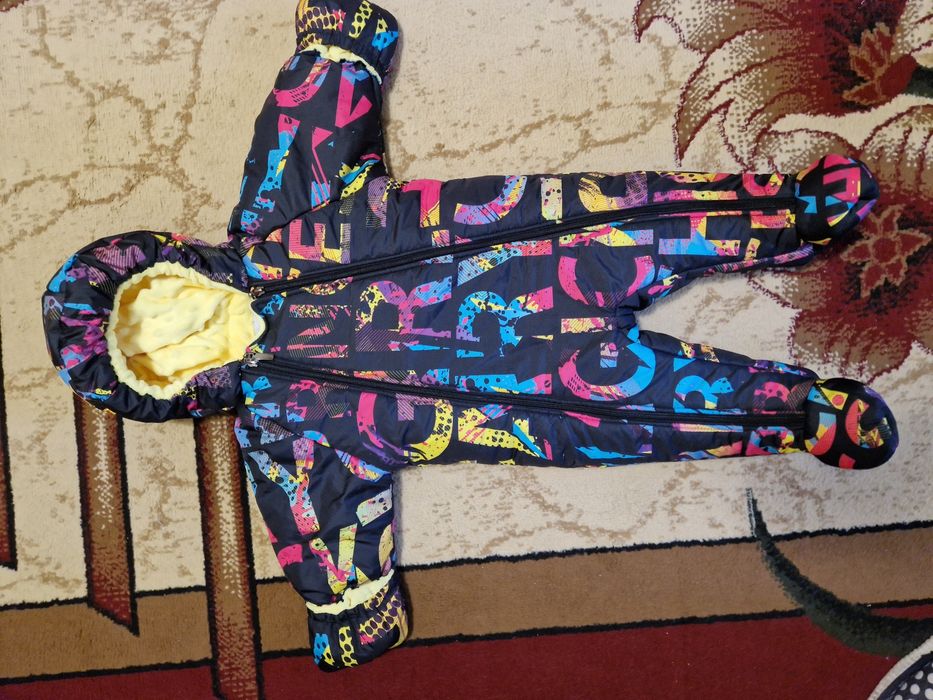 Зимний комбинизон 80 см