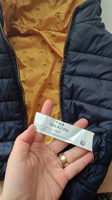 Geaca bebeluși puffer