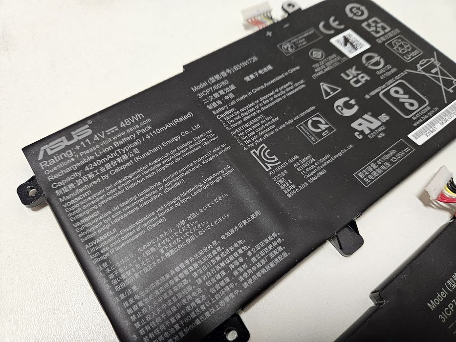 Baterie Originala Asus FX 505/506 B31N1726 11.4V 48Wh 4240mA