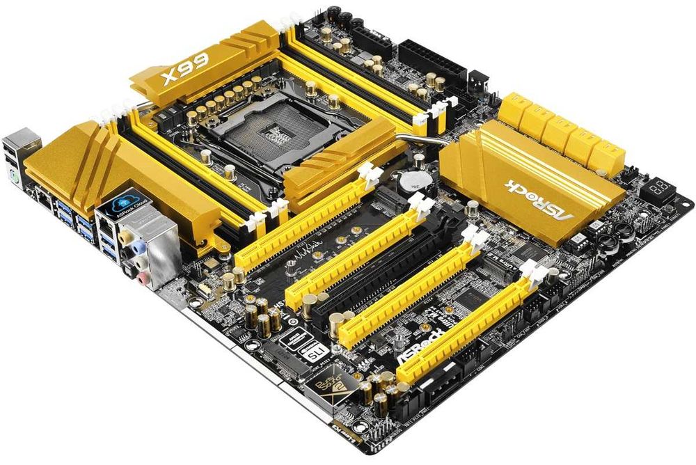 Дъно Дънна платка ASRock X99 OC Formula 2011-3 6 от 8 рам слота