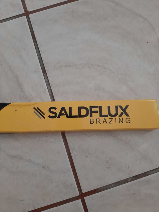 Aliaj lipire argint 12% Saldflux SilverTech 2x500 mm (1 kg) – Nou / Sigilat