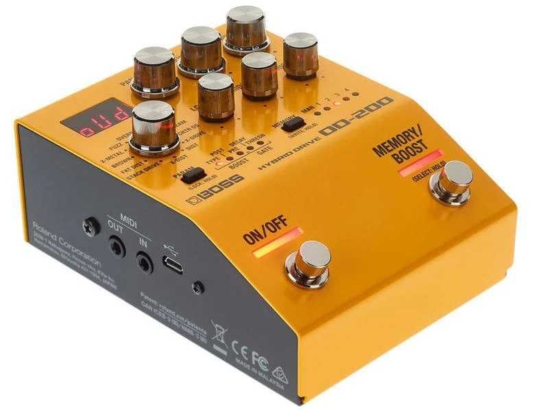 Pedala chitara BOSS OD-200 - Overdrive / Distortion / Fuzz | MIDI | GARANTIE 1 AN!