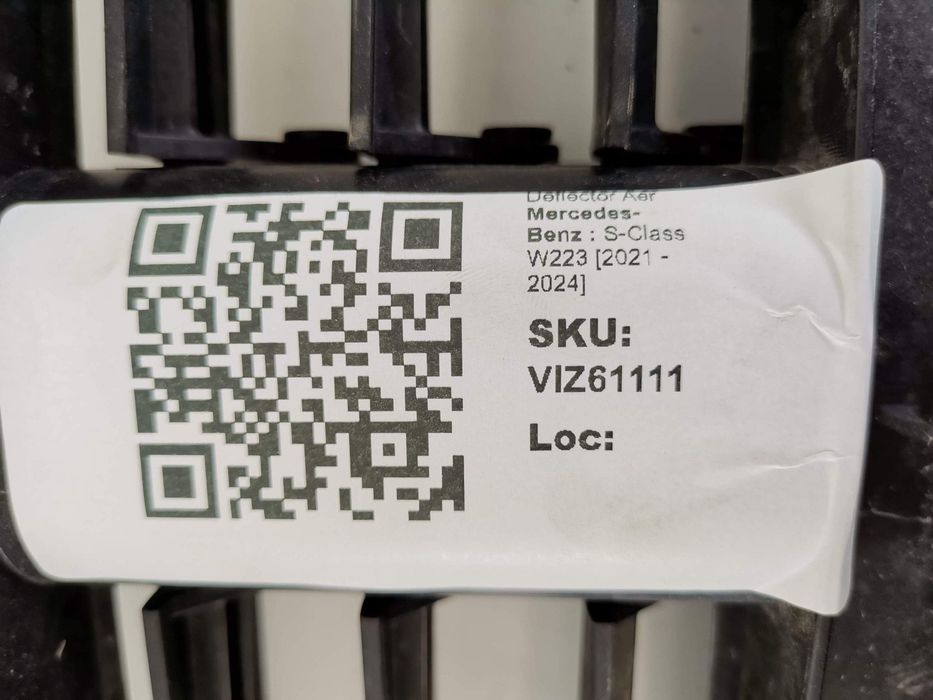 Електрически Абсорбатор Въздушен Дефлектор Мерцедес-Бенц С-Клас / Merc