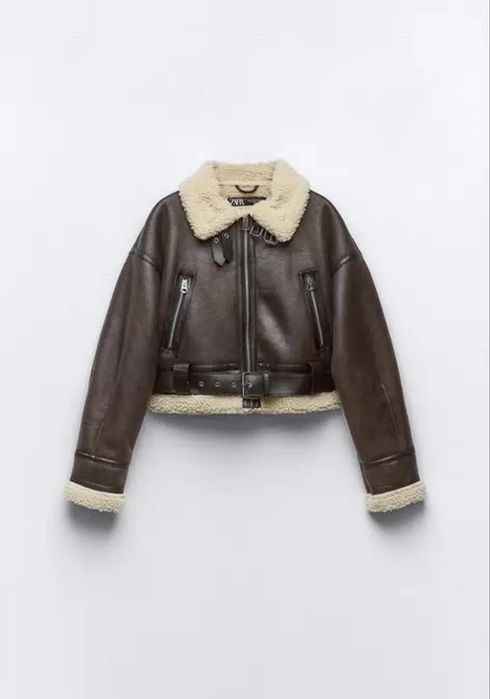 Дубленка Zara оригинал