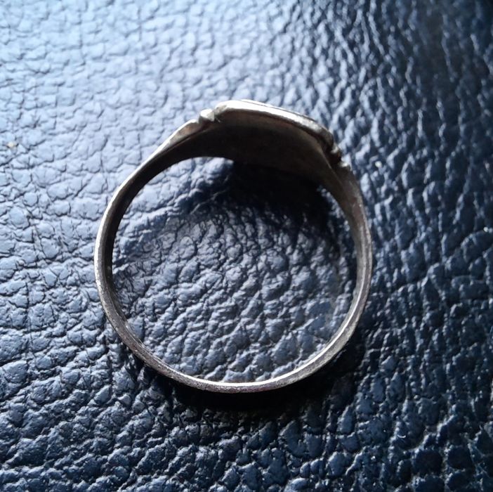 Стар винтидж сребърен пръстен - унисекс,ръчна изработка!