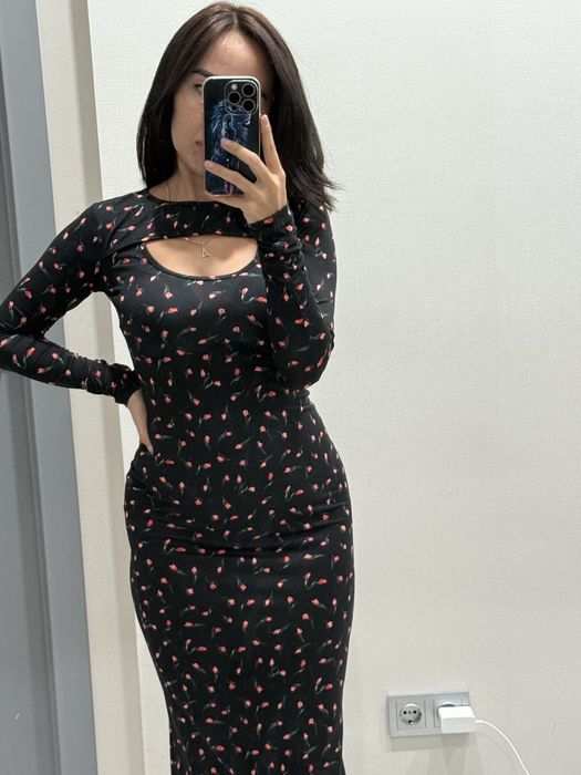 Платье в пол 42-44 турецкое