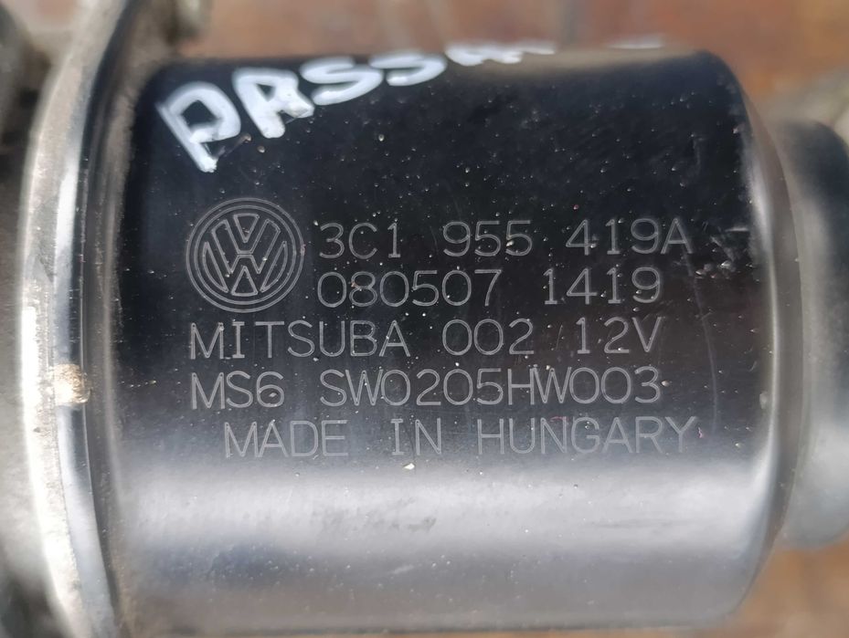 Механизъм с мотор за предни чистачки Passat 6 / Пасат 6 - 3C1955601