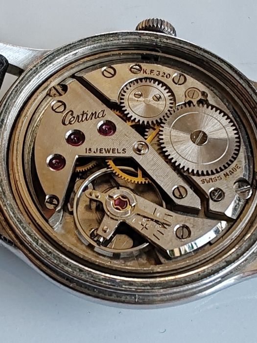Ceas Certina Anii'40 - Oțel, 36 mm