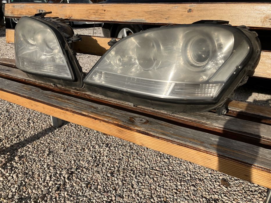 Рециклиране,ремонт и полиране на фарове за Mercedes ML-163,W164,166 GL