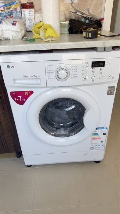 Работеща пералня LG