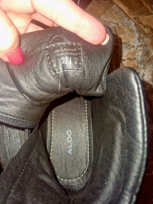 Ghete piele Aldo mas 42