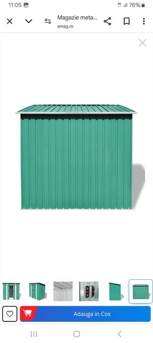 Magazie metalica, noua, in cutie