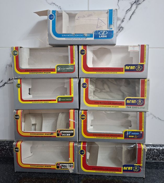 Масштабная модель машинка Коробка пустая