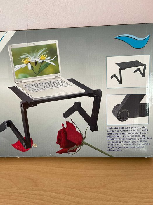 Нова масичка за лаптоп с поставка и охладител