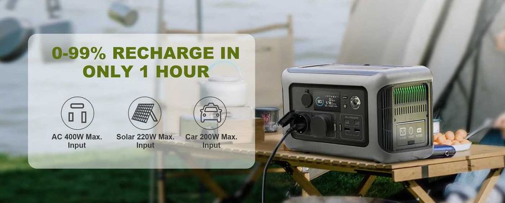 ALLPOWERS R600 преносима електроцентрала  | 600W 299Wh