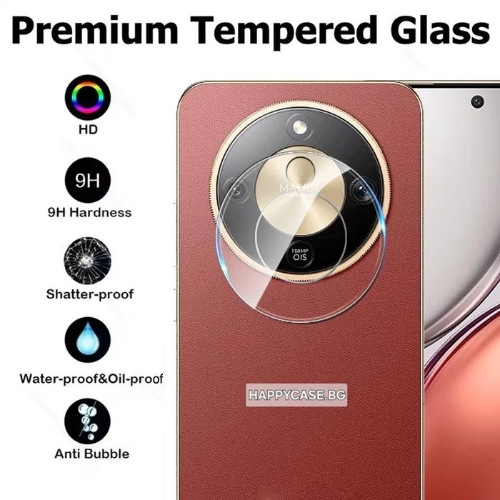 Honor Magic 8 Lite / 8 Pro / 3D 9H Стъклен протектор за камера