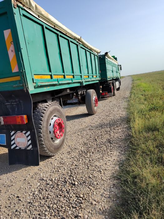 Man Silent+Remorca cereale