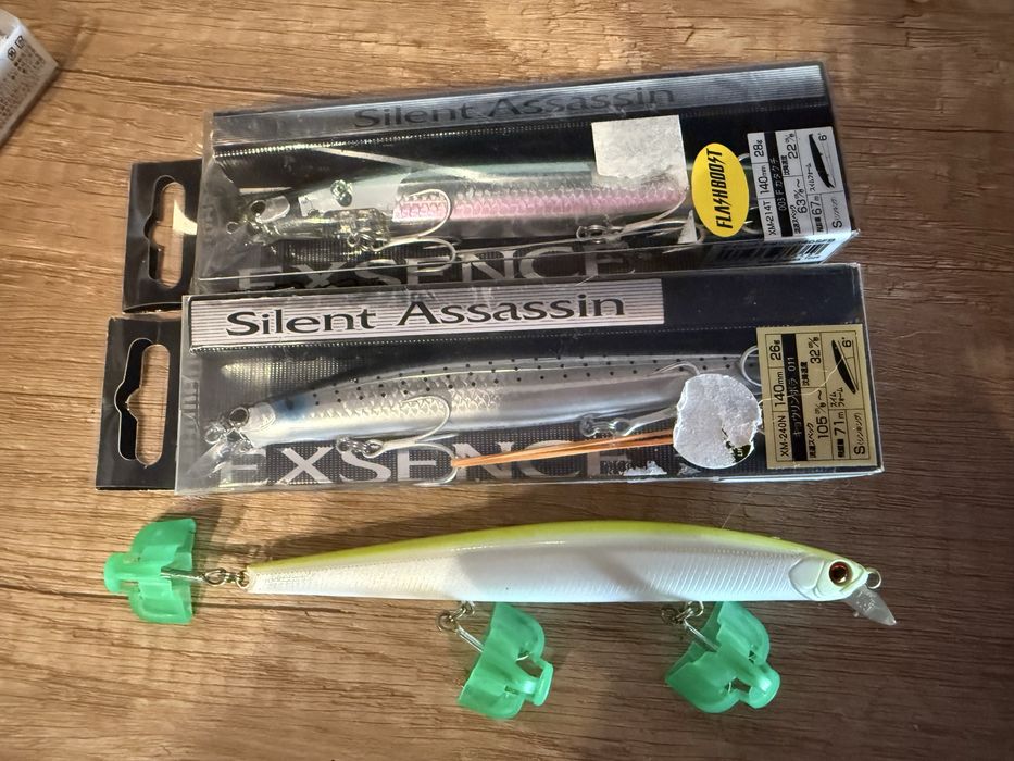 Jackall, Smith, Shimano