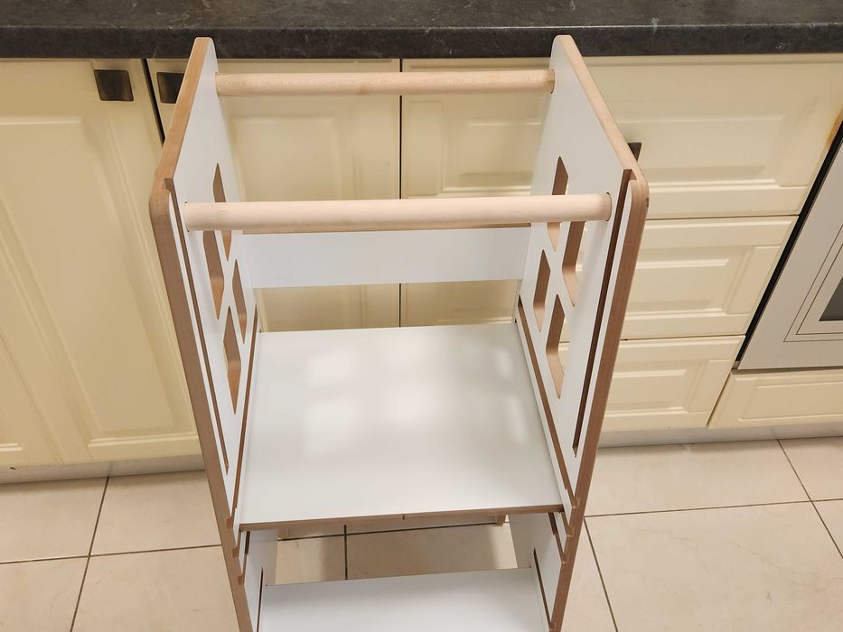 Learning tower montessori, turn de invatare, Scaun de bucătărie copii