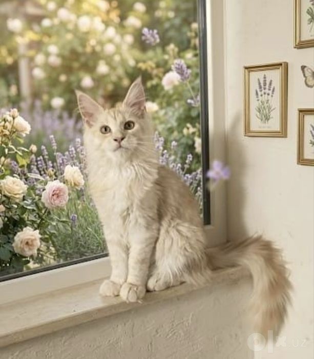 Котёнок  породы Мейн-кун