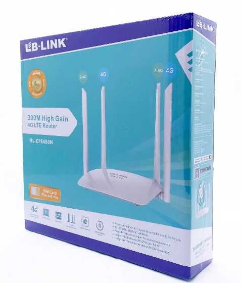 Беспроводной Wi-Fi Роутер LB-Link 4G LTE BL белый: 380 000 сум ...
